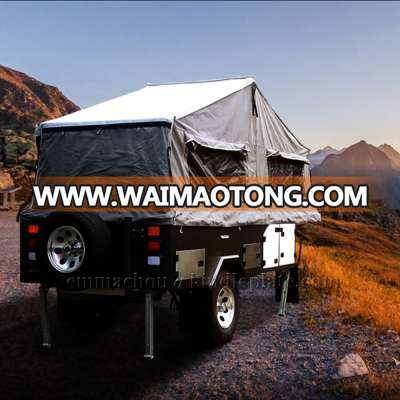 Aluminum Lid Forward Folding Camping Car Trailer