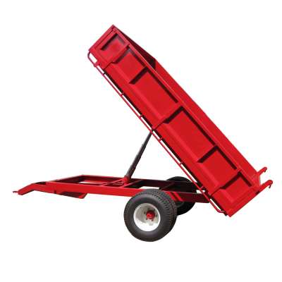 New Cheap Agricultural Farm Grain Tractor Tipping Tow Trailer Manufacturer