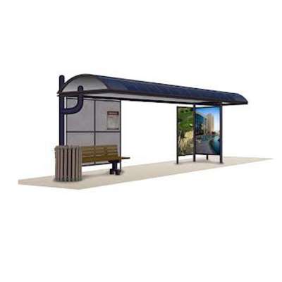 2014 OEM modern bus shelter with 32-year Experience