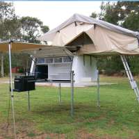 Powder coating steel ute canopy slide on camper