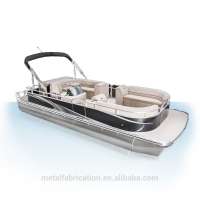 2 Person Pontoon Boat With Seats For Fishing